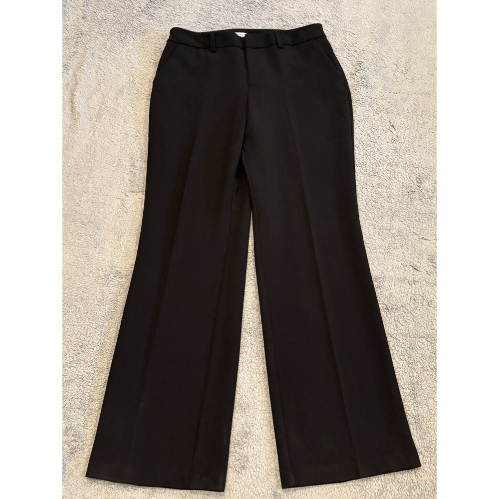 Charter Club Pant Shop Dress Pants Womens 6 Black Classic Fit Stretch Flared